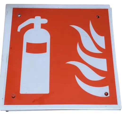 Petit panneau extincteur