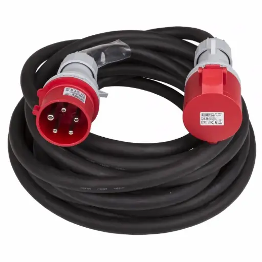 Cable triphasé 32A 50m