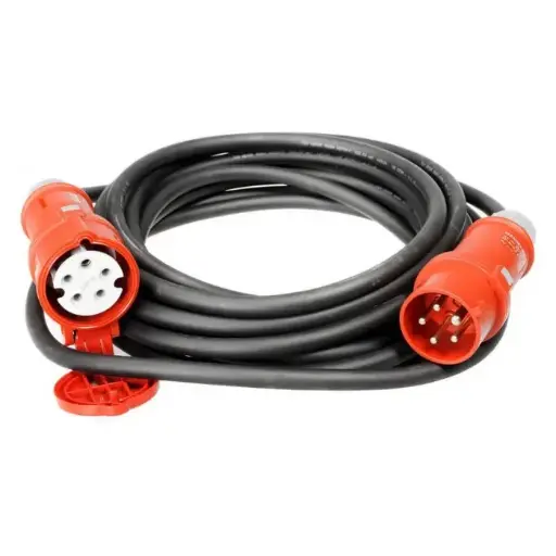 Cable triphasé 32A 18m